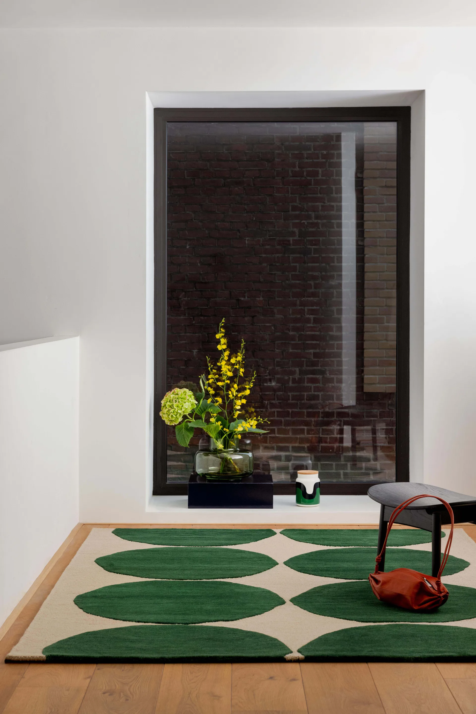Isot Kivet wool rug, Green, 140x200 cm Marimekko