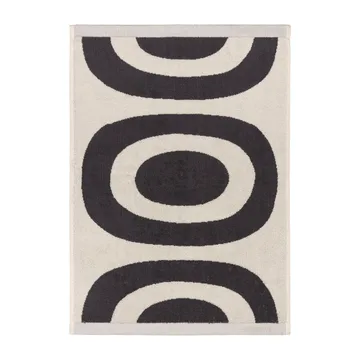 Melooni towel 50x70 - Charcoal-off white - Marimekko