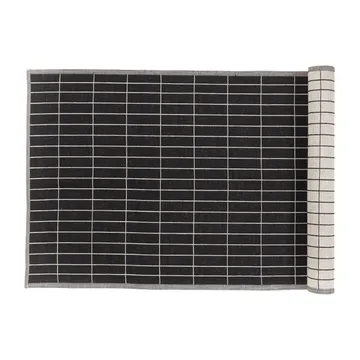 Pieni Tiiliskivi table runner 47x150 cm - charcoal-beige - Marimekko