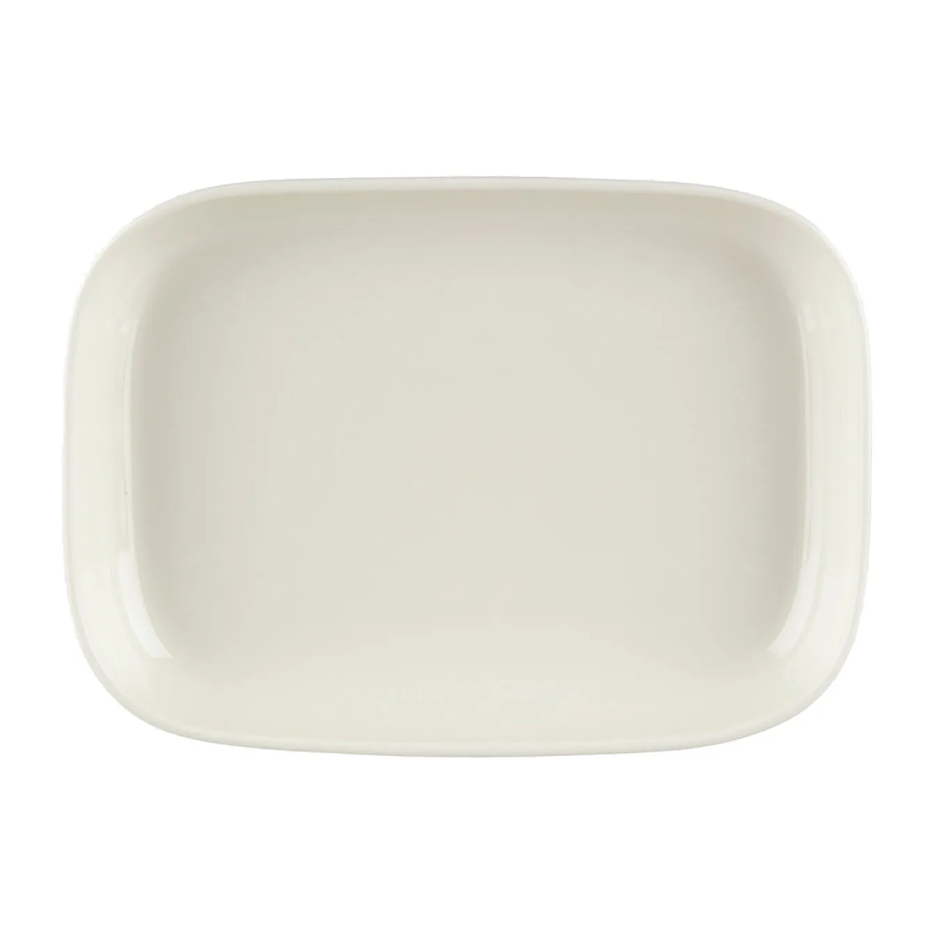Siirtolapuutarha plate 18x25 cm, White-clay Marimekko