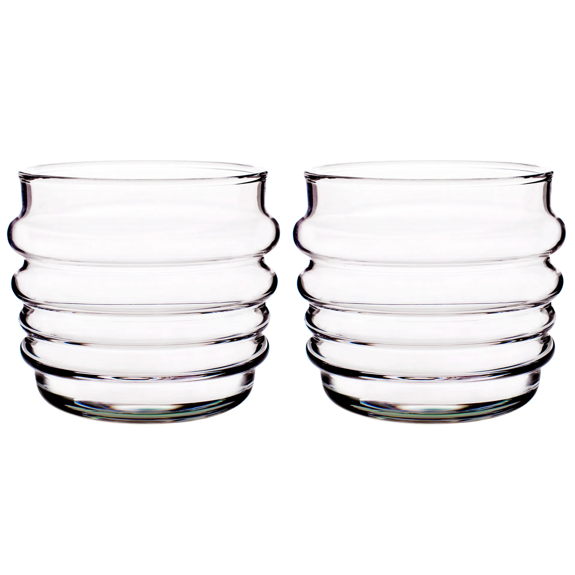 Sukat Makkaralla tumbler 2-pack, clear 2-pack Marimekko