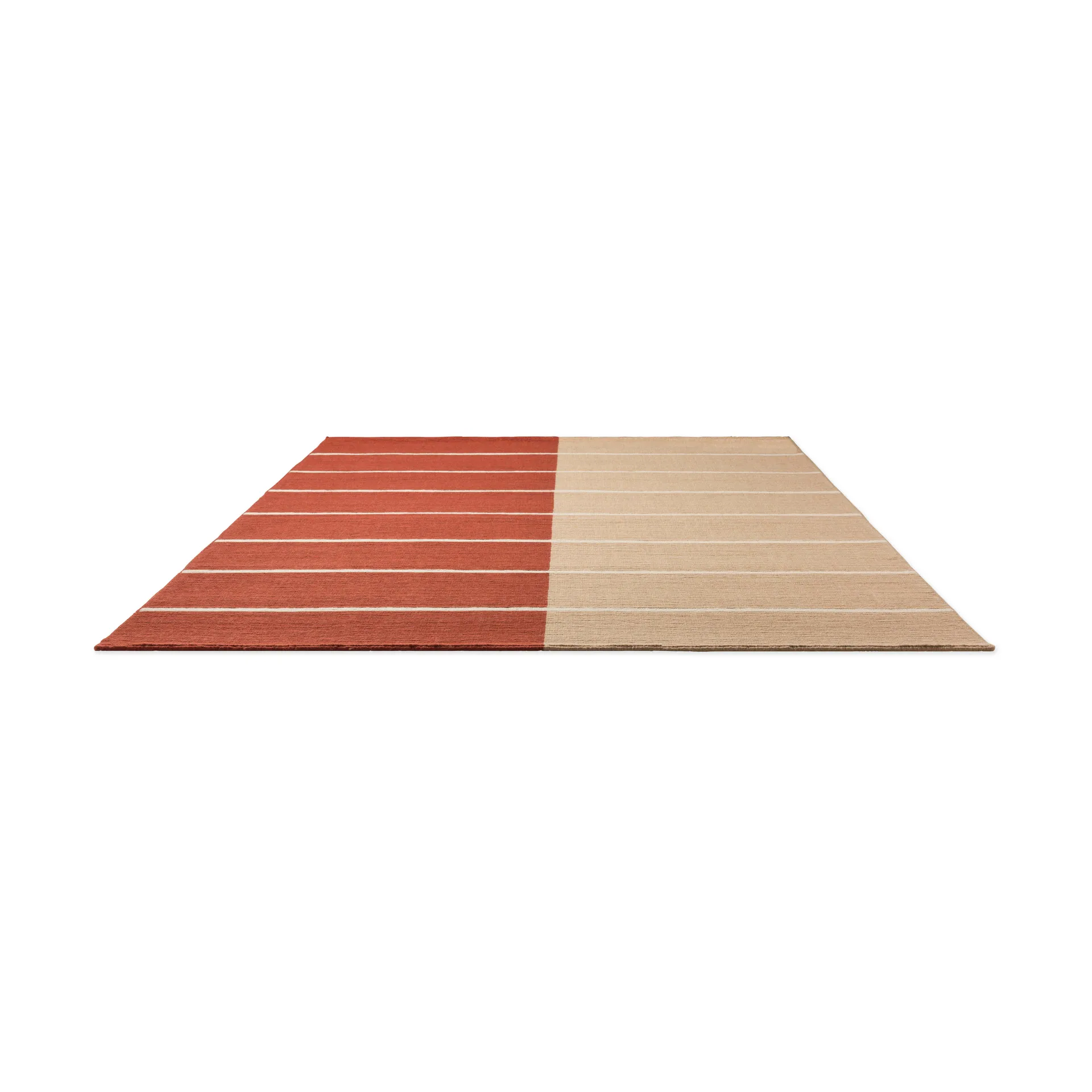 Tiibet wool rug, Burnt orange, 140x200 cm Marimekko