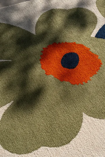 Unikko anniversary outdoor rug - Dusty green, 160x230 cm - Marimekko