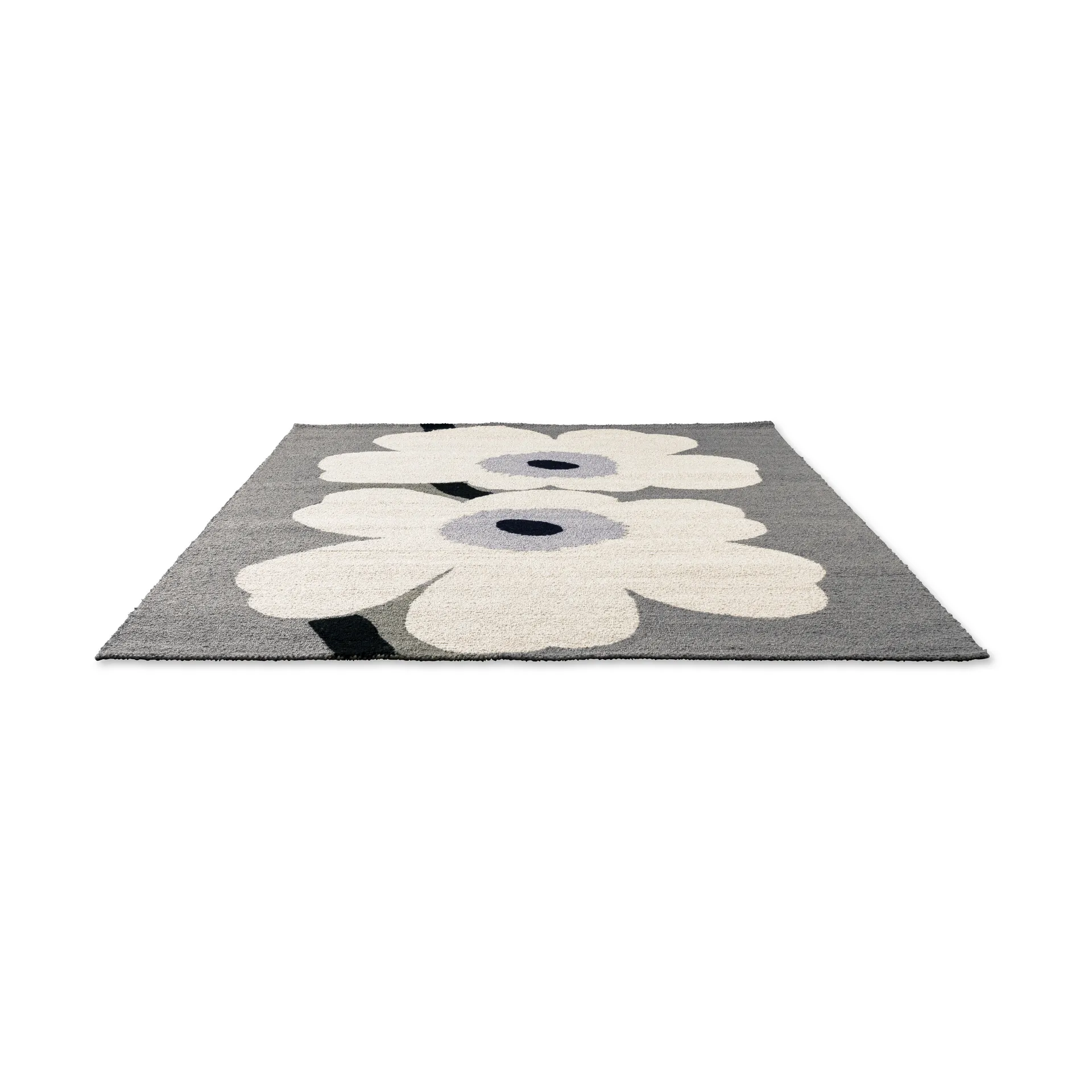 Unikko anniversary outdoor rug, Grey, 250x350 cm Marimekko