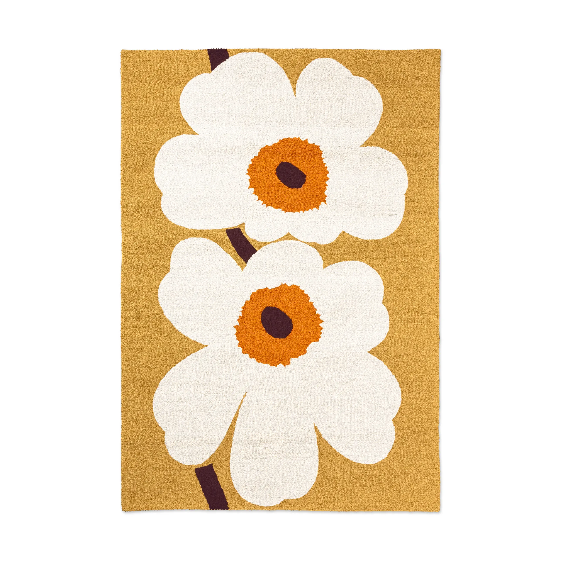 Unikko anniversary outdoor rug, Honey, 160x230 cm Marimekko