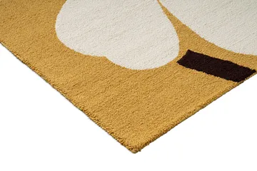 Unikko anniversary outdoor rug - Honey, 160x230 cm - Marimekko