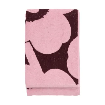 Unikko bath towel 70x150 cm - Plum-pink - Marimekko