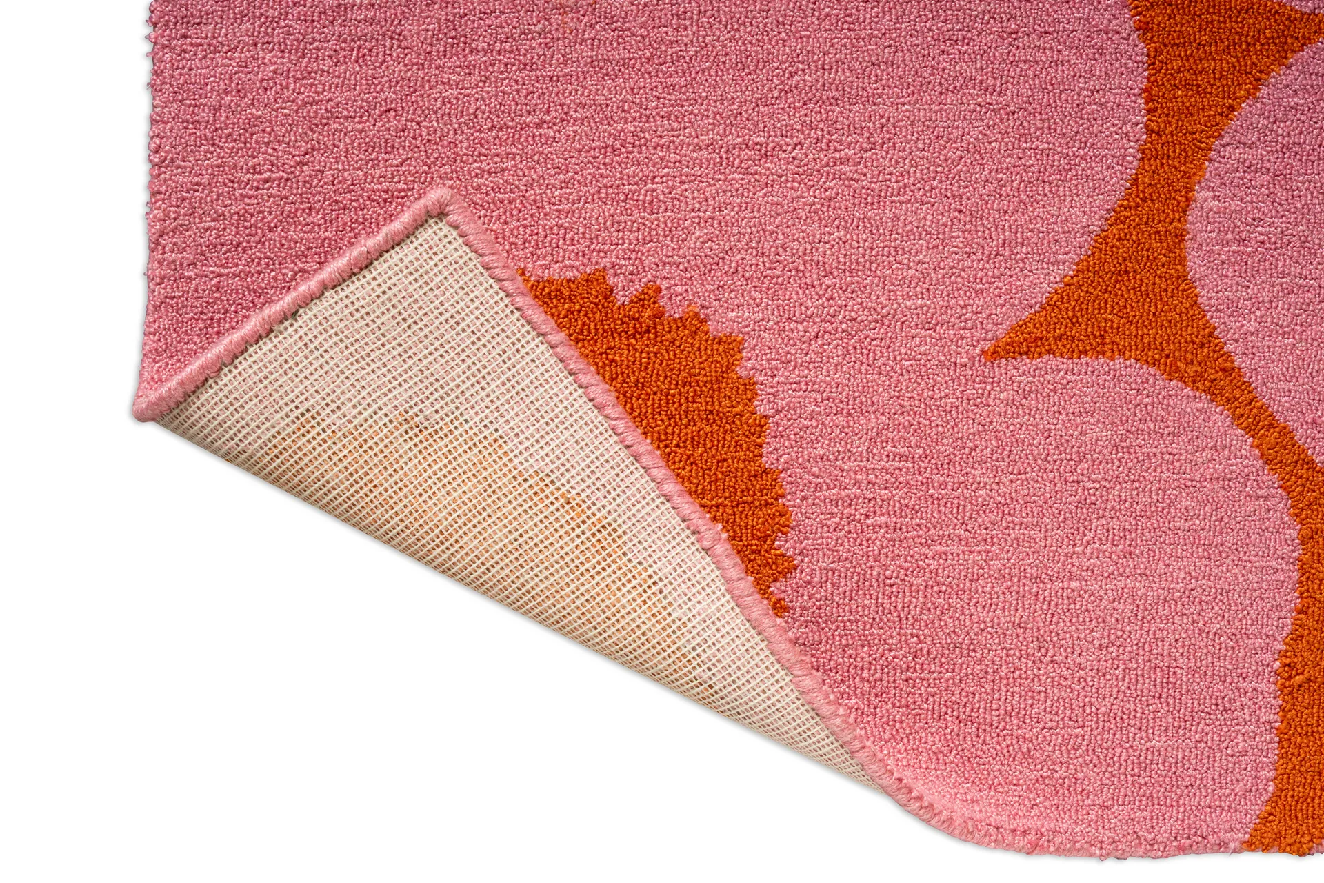 Unikko outdoor rug, Pink-orange, 200x280 cm Marimekko