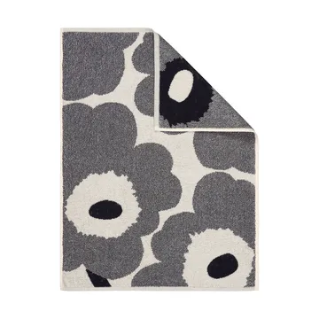 Unikko towel 50x70 cm - Off white-blueberry - Marimekko