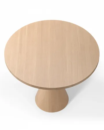 Draft dining room table 88 cm - Beech - Massproductions
