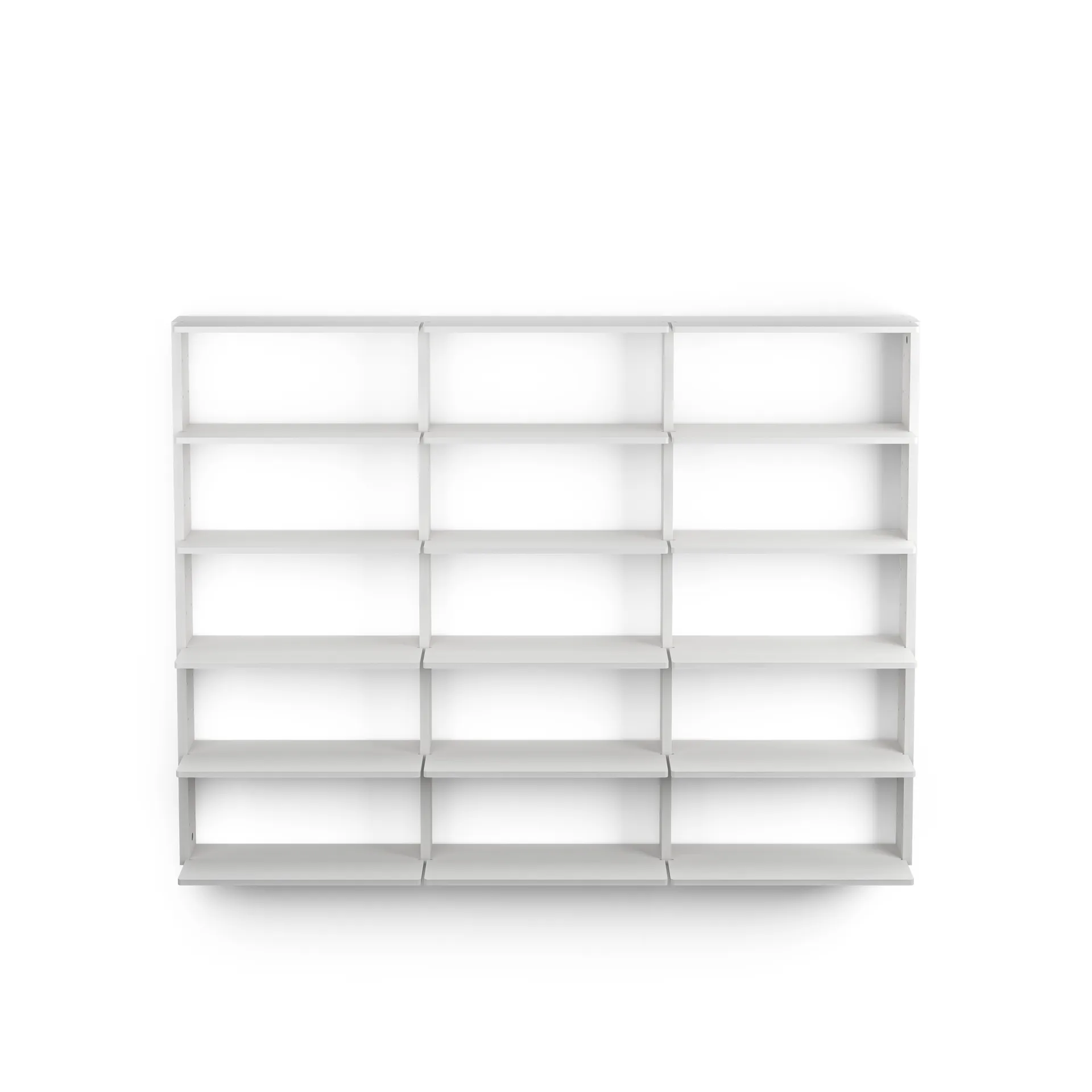 Gridlock - T3-A9-A9 shelf, White stained Ash Massproductions