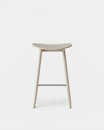 Icha barstool 65 cm - White-oiled oak - Massproductions