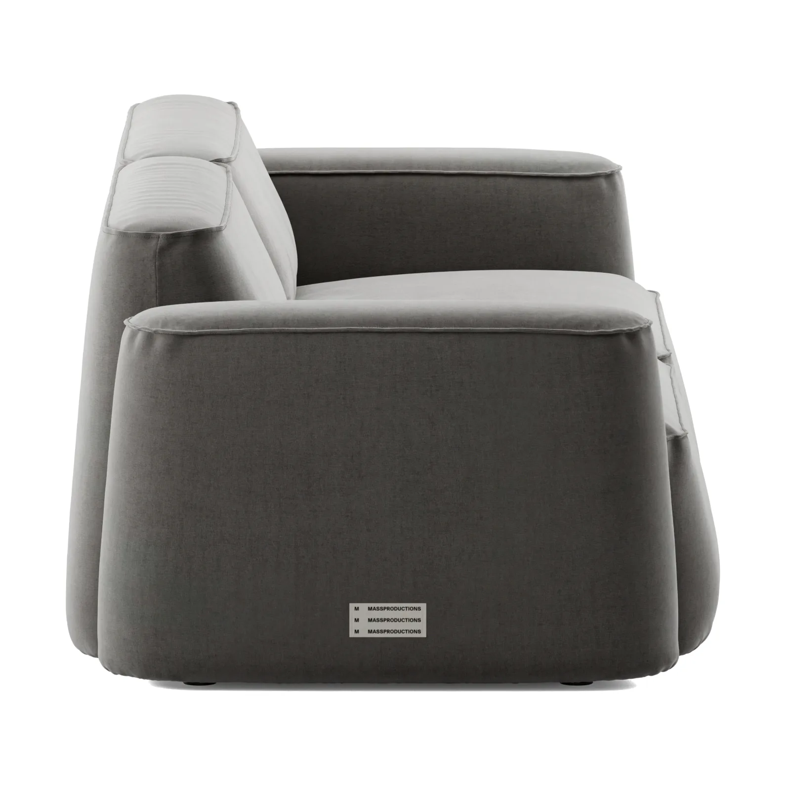 Patch 2.5-seater sofa, Atlantis 18 Mole Massproductions