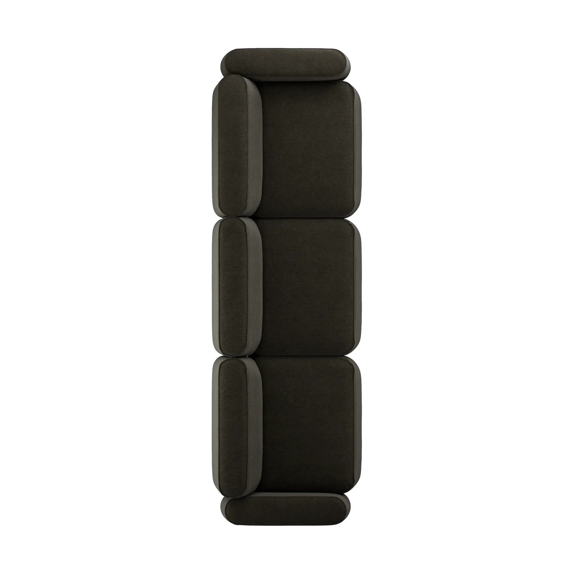 Patch 3-seater sofa, Linara 90 Espresso Massproductions