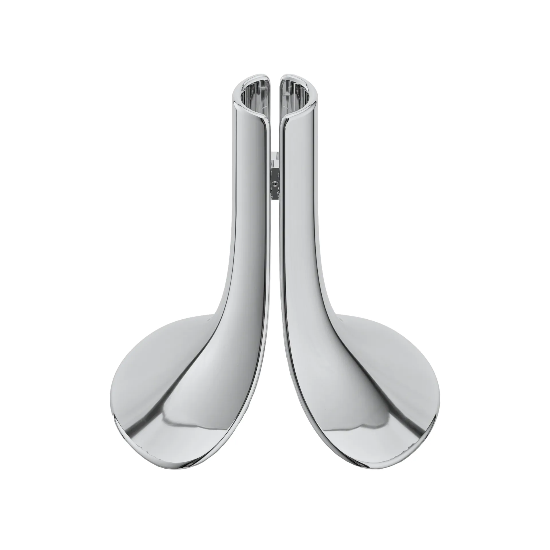 Pinci candle sticks, Chrome Massproductions