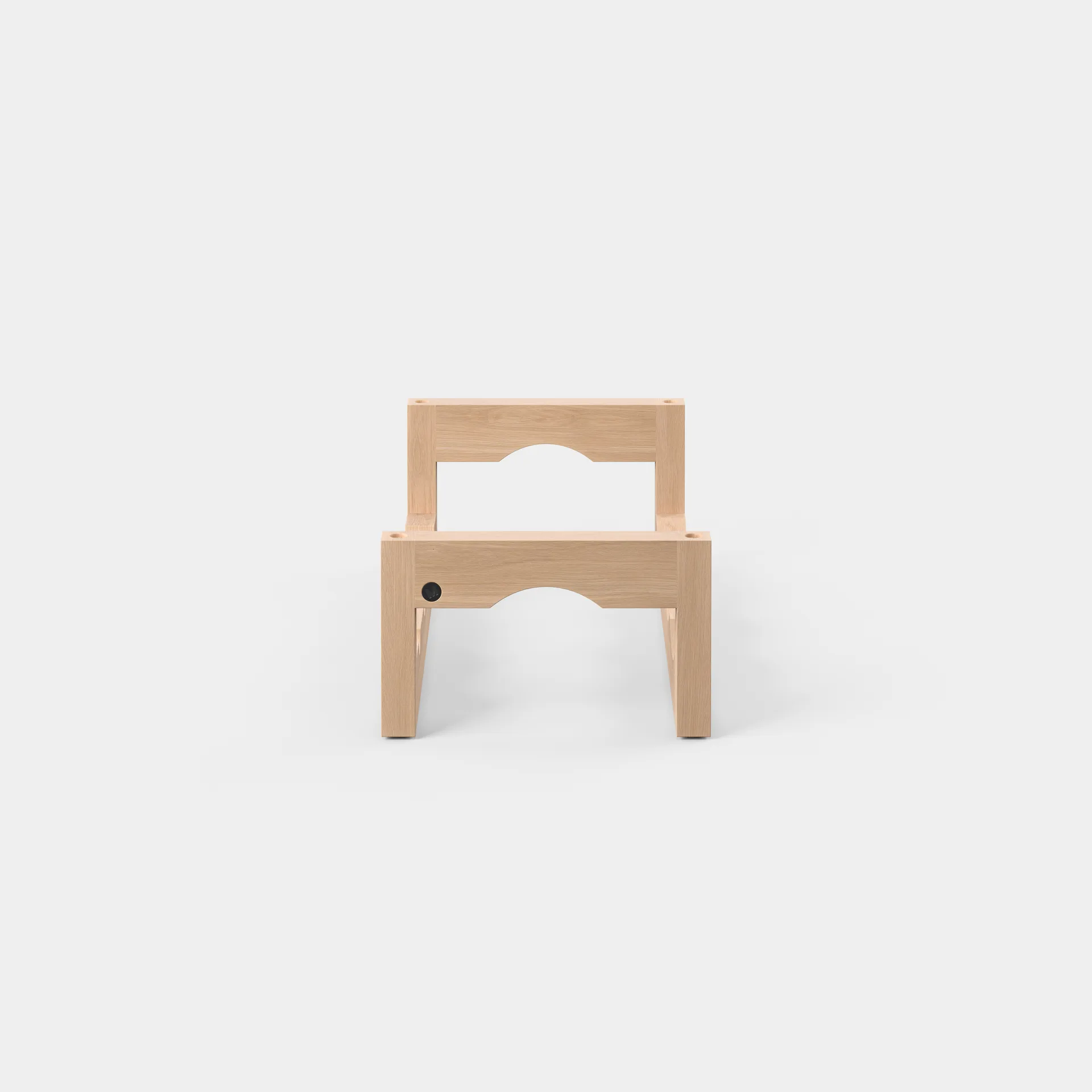 Silo stapelbart wine rack, Oiled ash Massproductions