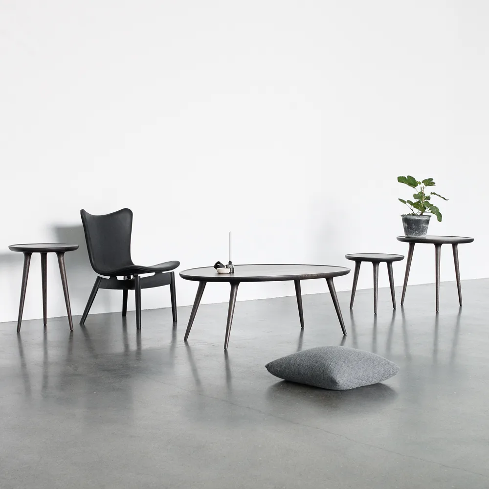 Accent side table, oak sirka grey, small Mater