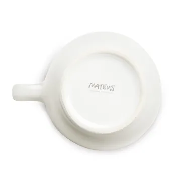Basic organic mug 60 cl - white - Mateus