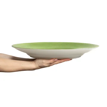Basic serving platter Ø41 cm - Green - Mateus