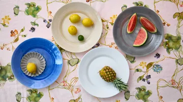 Basic serving platter Ø41 cm - Grey - Mateus