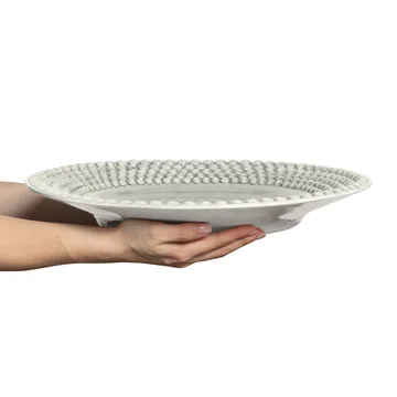 Bubbles saucer 42 cm - Grey - Mateus