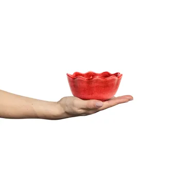 Oyster bowl Ø13 cm - Red - Mateus