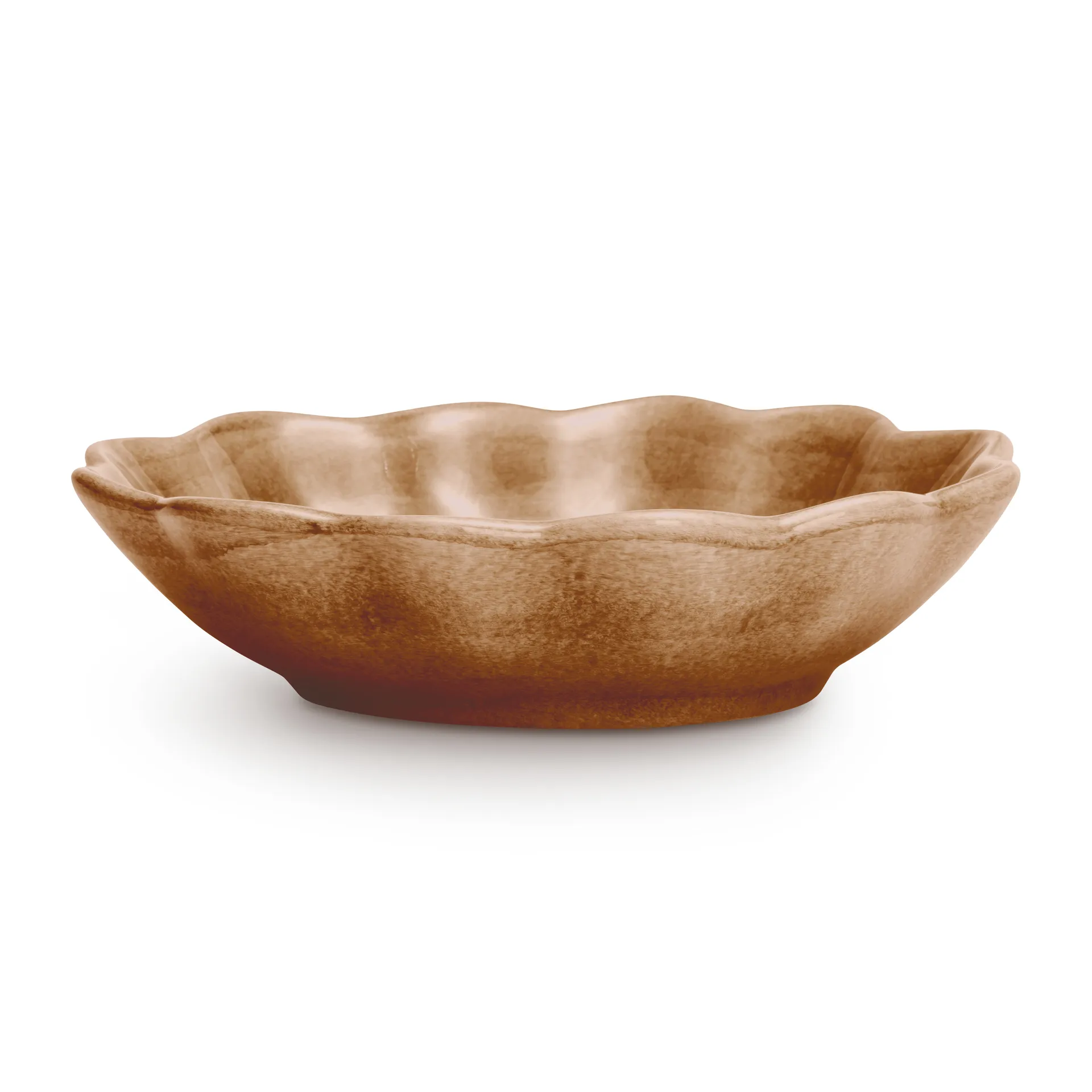 Oyster bowl 16x18 cm, cinnamon Mateus