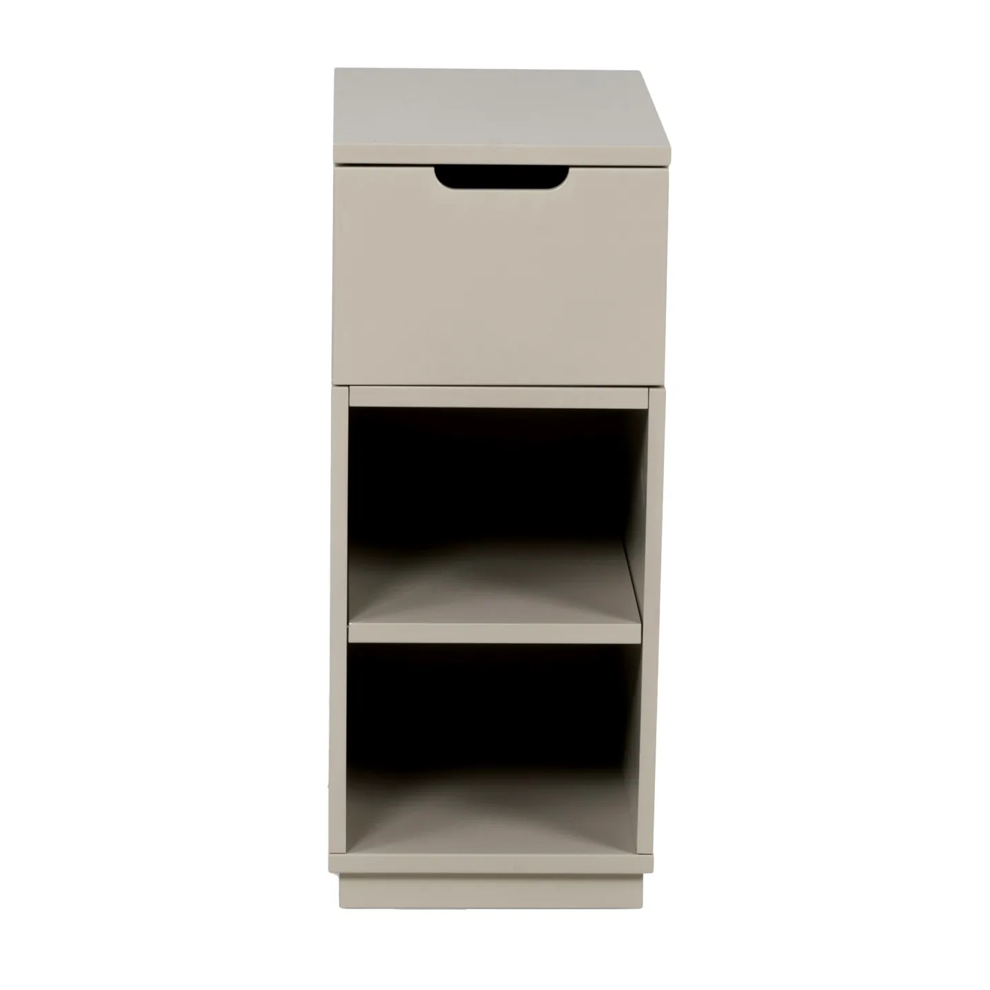 Aoko bedside table 72 cm 1 drawer, Beige Mavis