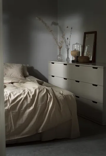 Aoko dresser double 6 drawers - White lacquer - Mavis