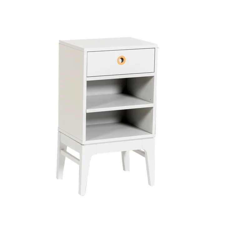 Höllviken bedside table - light gray, 1 drawer - Mavis