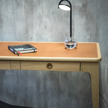 Höllviken desk - light gray - Mavis