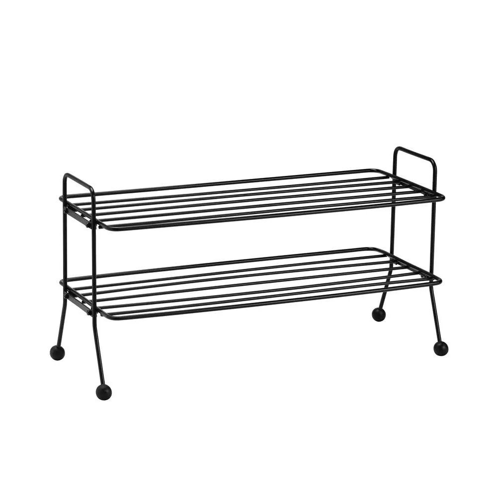 Bill shoe shelf, black Maze