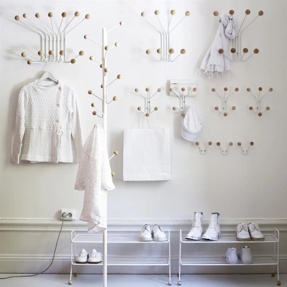 Bill XS hanger, white Maze