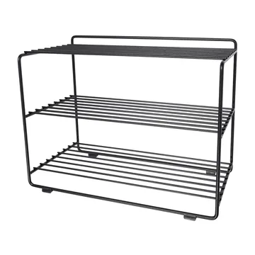 Downtown shoe shelf - Black - Maze