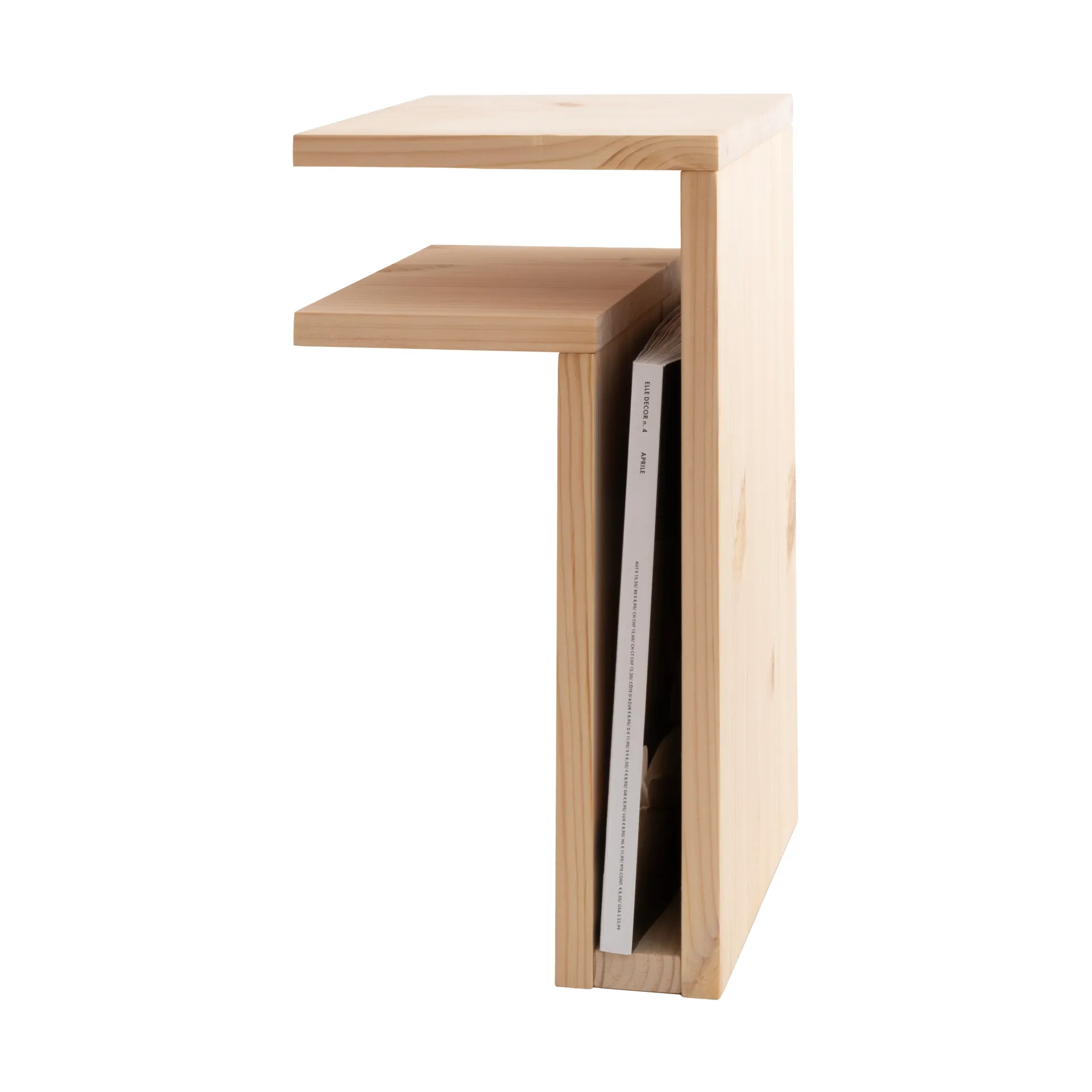 F-shelf Play DIY wall shelf, Pine, left Maze