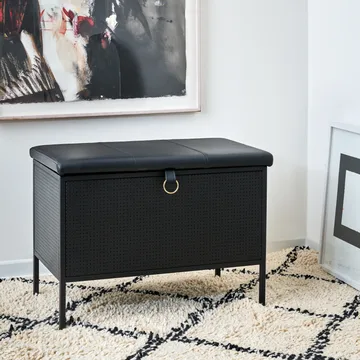 Frank storage bench - Black - Maze
