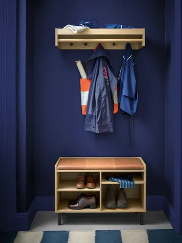Gentle storage bench - Oak, 78x53x35 cm - Maze
