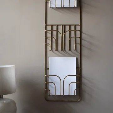 Now magazine holder - brass - Maze