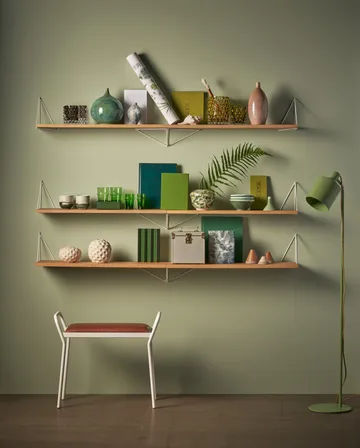 Pythagoras Bundle B shelving system oak-white - Maze