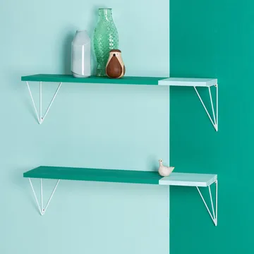 Pythagoras Play shelf - white - Maze