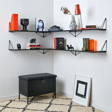 Pythagoras shelf - black - Maze