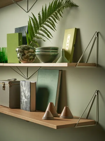 Pythagoras shelf, Large - oak - Maze