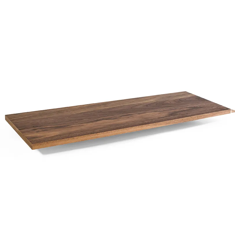 Pythagoras shelf, Large, walnut Maze