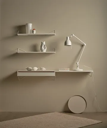 Pythagoras shelf, Large - white - Maze
