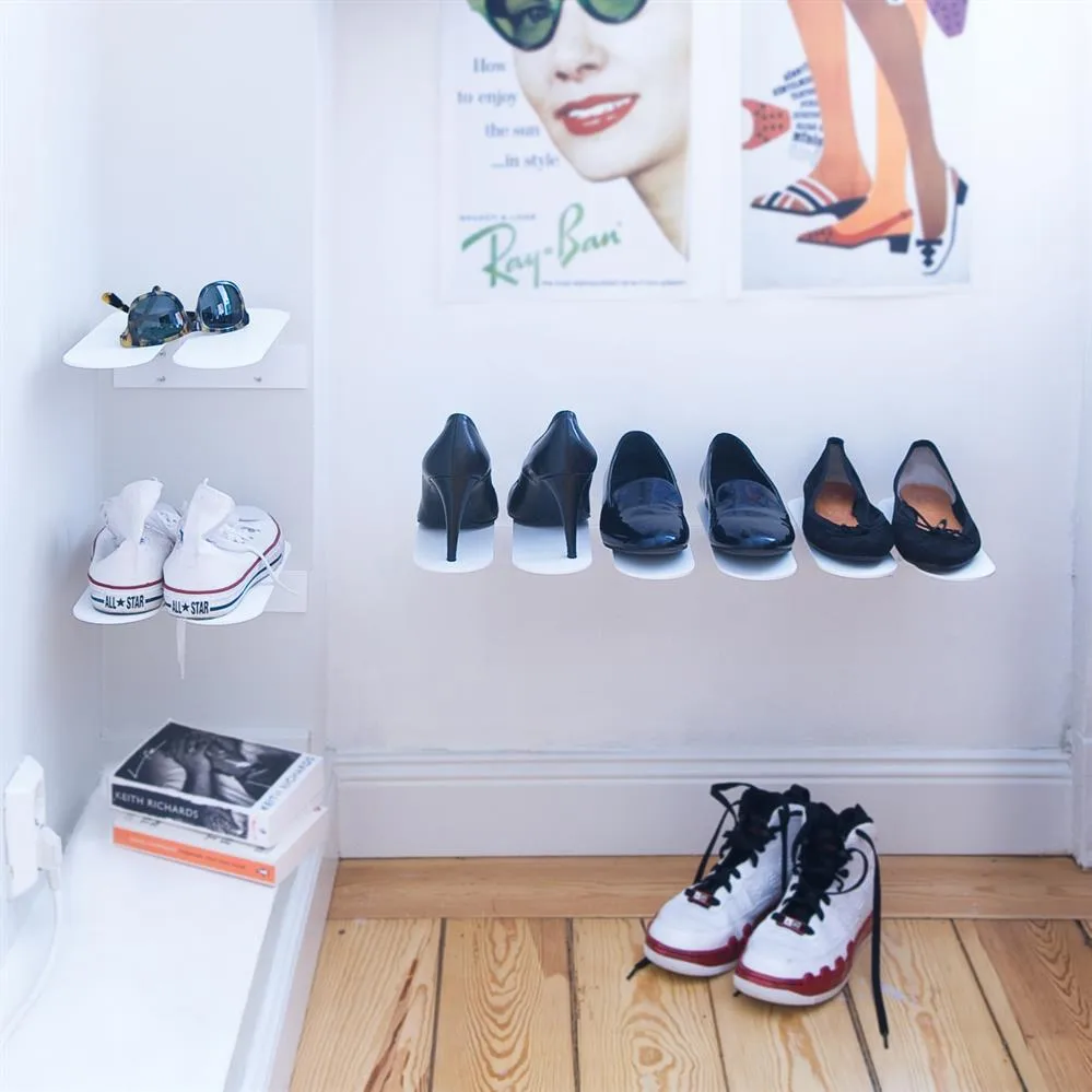 Step S shoe shelf, white Maze