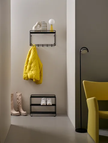 Uptown hat shelf - Black - Maze