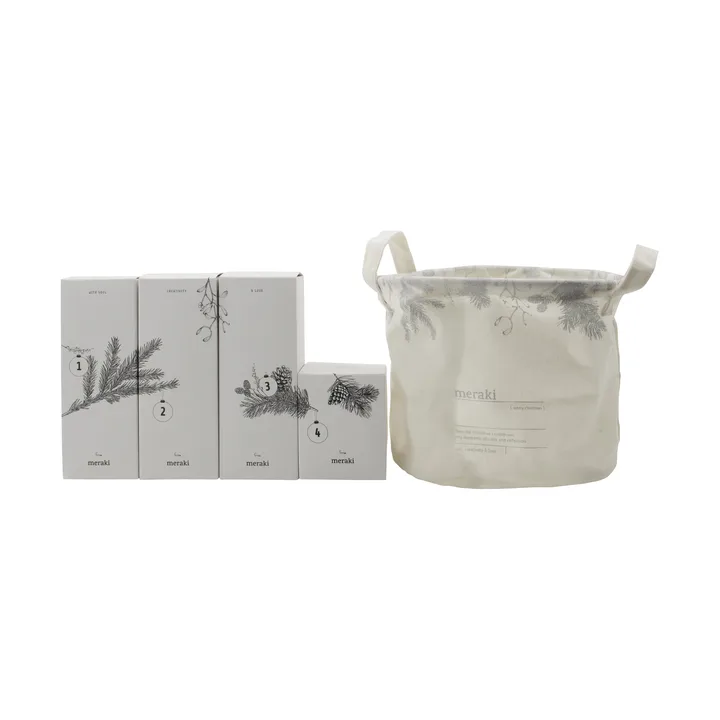 Meraki Gift Set Advent Calendar - Meadow bliss, Silent amber - Meraki