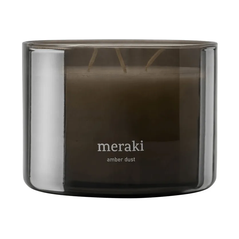 Meraki scented candle, 60 hours, Amber dust Meraki