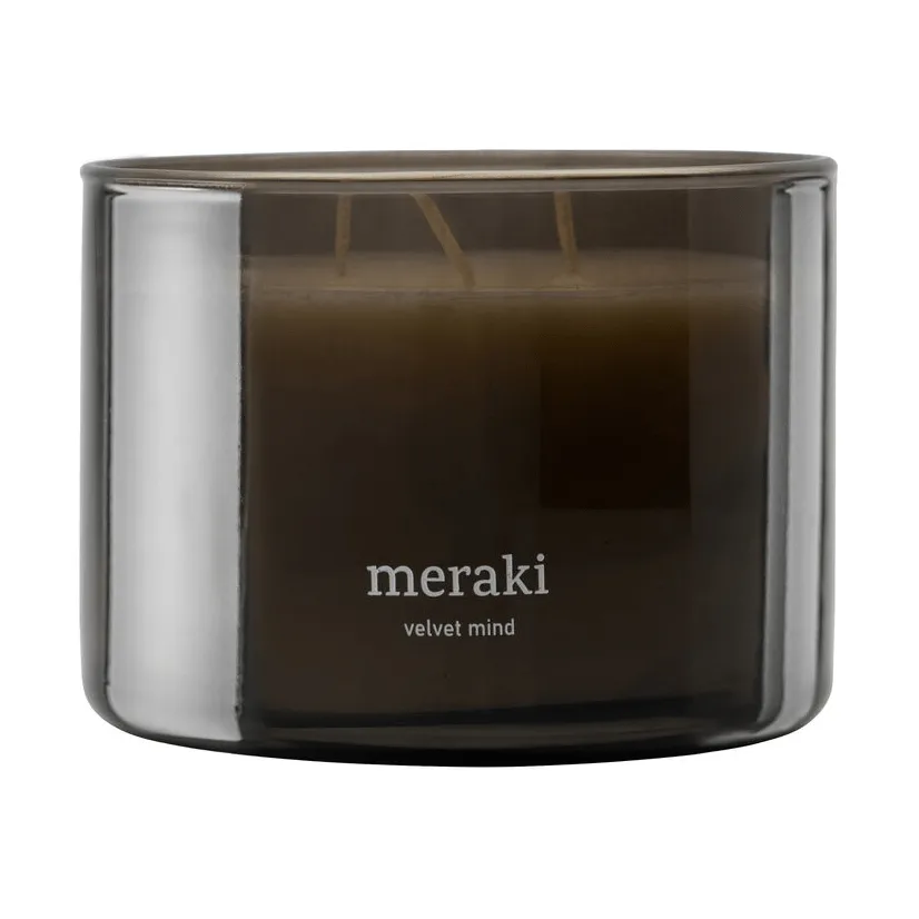Meraki scented candle, 60 hours, Velvet mind Meraki