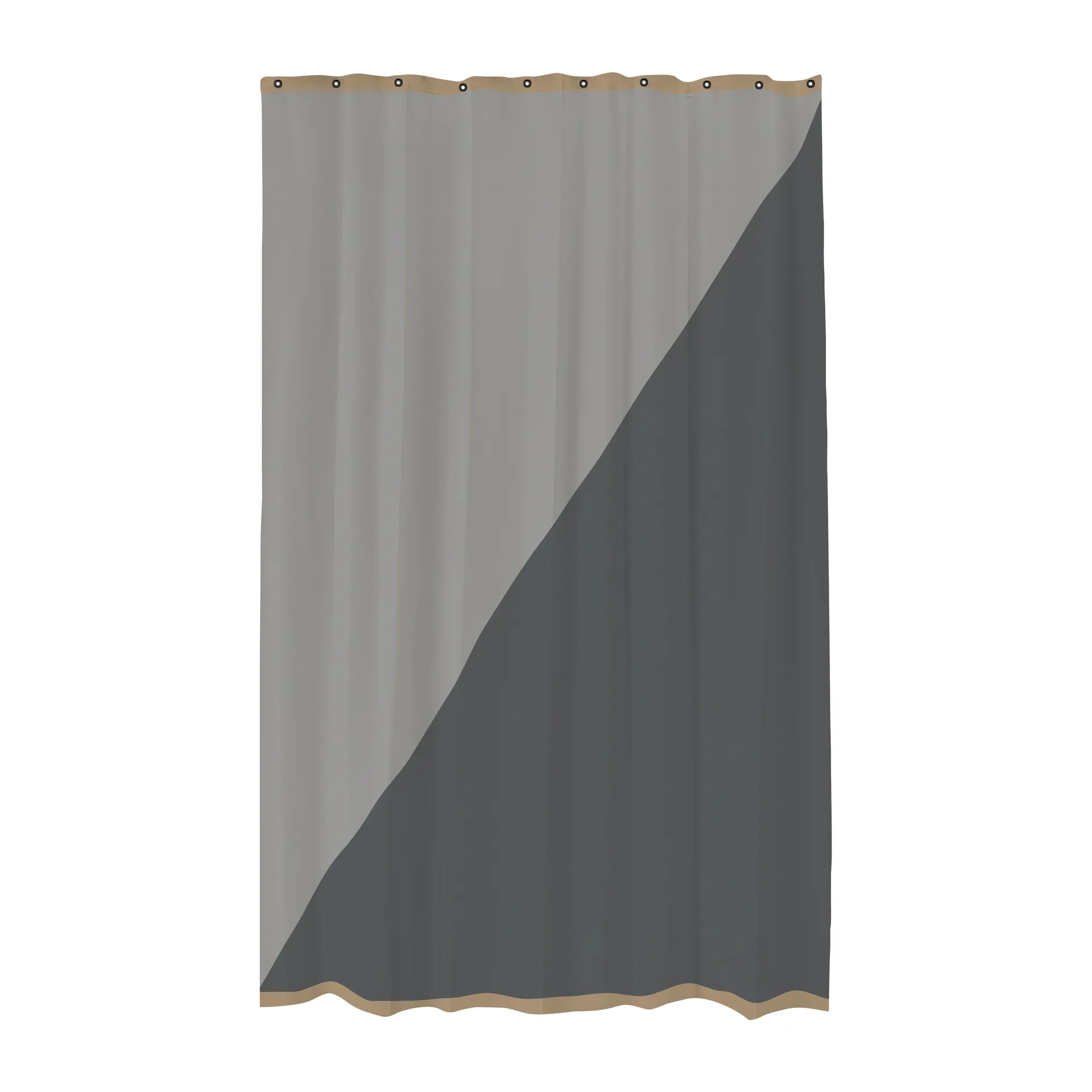 Duet duschdraperi 150x200 cm, Grey Mette Ditmer